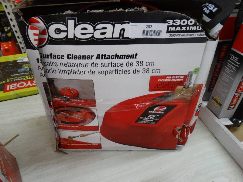 lot 207 image: EZ Clean 15 Surface Cleaner Attachment 3300 PSI.