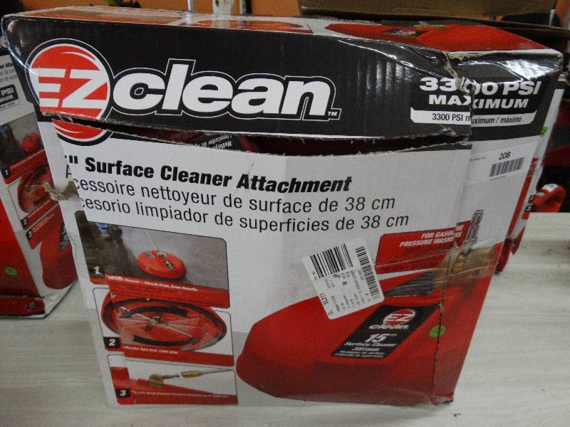 lot 208 image: EZ Clean 15 Surface Cleaner Attachment 3300 PSI.