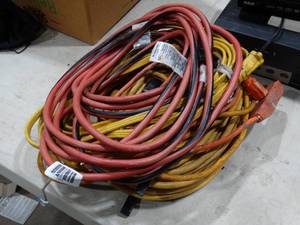 lot 1371 image: HUGE lot of extension cords