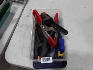 lot 1628 image: Lot of Spring Clamps