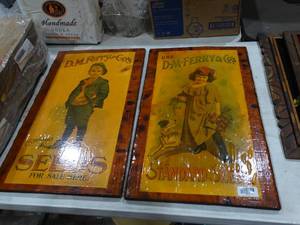 lot 1414 image: 2 - Vintage Wall Decor