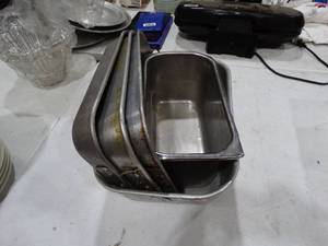 lot 1423 image: Food Prep Metal Trays