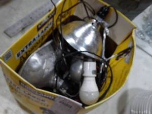 lot 1509 image: Box of Shop Lights