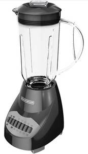 lot 41458 image: BLACKDECKER Crush Master 10-Speed Blender, Black, BL2010BP