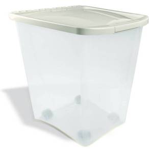 lot 41461 image: Van Ness 50-Pound Food Container with Fresh-Tite Seal and Wheels