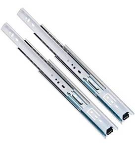 lot 41474 image: 10 Pack Promark 3-Section 100 LB Capacity Full Extension Ball Bearing Side Mount Drawer Slides (22 Inches)