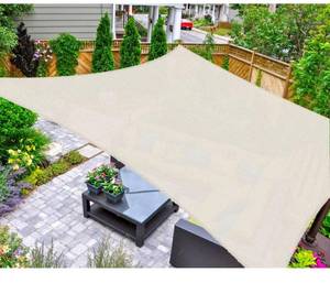 lot 41484 image: Aster Outdoor Sunshade Sail Approximately 16 x 13  Brand NEW