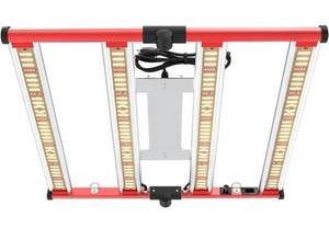 lot 58413 image: AGLEX Upgraded M240 LED Grow Lights 240W Daisy Chain Foldable & Dimmable LED Grow Light Bar for Indoor Plants Full Spectrum Commercial Hydroponic Growing Lamp 3x3ft Core Coverage