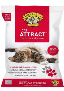 lot 58422 image: Dr. Elseys Cat Attract Clumping Clay Cat Litter