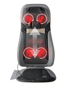 lot 58437 image: $$ HoMedics - Shiatsu Elite II Massage Cushion with Heat - GrayBlack - Retail $208