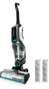 lot 58459 image: $$ BISSELL, 2554A CrossWave Cordless Max All in One Wet-Dry Vacuum Cleaner and Mop for Hard Floors and Area Rugs - Retail $343