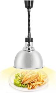 lot 58471 image: YMJOINMX Food Heat Lamp Ceiling Heat Lamp Food Service Pendant for Restaurant Heating Lamp for Food Warming w Bulb Retractable Buffet Food Heat Lamp Warmer Lamp