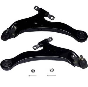 lot 60407 image: Left Right Front Lower Control Arm and Ball Joint Assembly Compatible Lexus ES300 ES330 RX330 RX350 RX400h Toyota Camry Avalon Highlander Driver Passenger Side AUQDD 2PCS K620333 K620334 Suspension