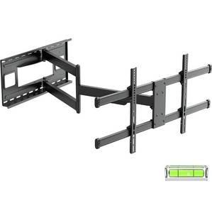 lot 60427 image: Full Motion Long Arm TV Wall Mount with 40 inch Extension, Wall Mount TV Bracket Fits Most 43-80 inch Flat&Curved LED Screen TVs, Swivel Tilt Arm Extension with Max VESA 800x400mm, Holds up to 110lbs