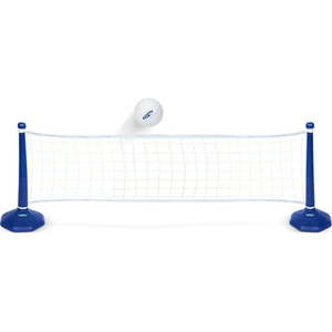 lot 60428 image: SwimWays Poolside Volleyball Set for Inground Swimming Pools