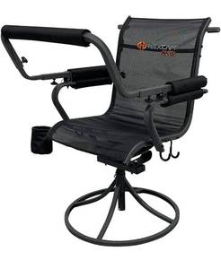 lot 69279 image: $$$ NEXCAM� AXIS SC 360 Shooting Chair. First of its Kind Dual-axis Swivel and Tilting Shooting Chair with Rail. Patent Pending