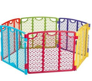 lot 69283 image: Versatile Play Space - Multi Color - Evenflo - 29.63 L x 35.38 W x 8 H