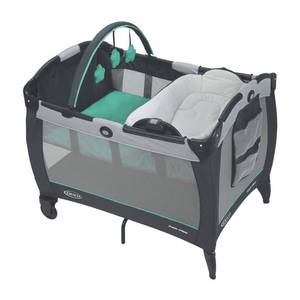 lot 69309 image: Graco Pack n Play Playard With Reversible Seat & Changer LX - Basin