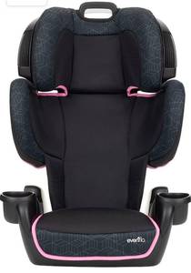 lot 69339 image: Evenflo GoTime LX High Back Booster Car Seat