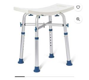 lot 72169 image: GreenChief Shower Chair 300lb, Adjustable Bath Seat