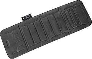 lot 72192 image: Relaxzen 10-Motor Massage Standard Mat with Heat, Gray (B01LXSDEV4)