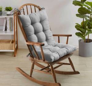 lot 47005 image: SWEET HOME COLLECTION ROCKING CHAIR CUSHION SET