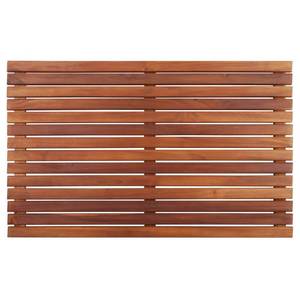 lot 47012 image: Teak Brown Shower Mat 31.4x19.6- Retail$93.49