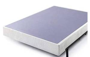 lot 47072 image: ZINUS Metal Box Spring with Wood Slats 7.5 Inch Mattress Foundation  Sturdy.Twin