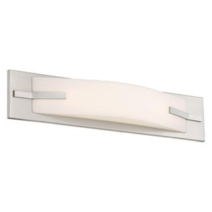 lot 47203 image: Nuvo Bow LED 19 in. Bathroom Vanity Light