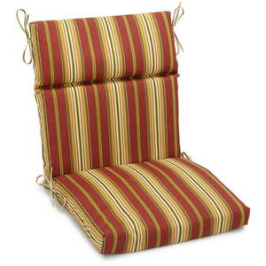 lot 47219 image: Blazing Needles IndoorOutdoor Sectioned Chair Cushion