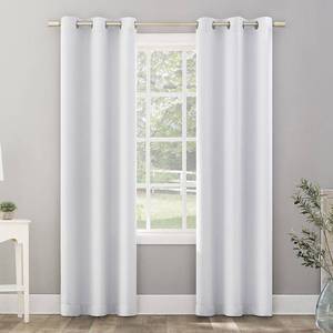 lot 47256 image: Sun Zero Riley Kids Bedroom Blackout Grommet Curtain Panel Set Of 4 95 L x 40 W