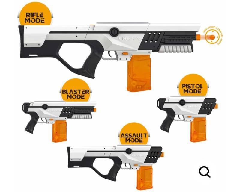 lot 58069 image: 4-in-1 Gel Blaster 1800mAh
