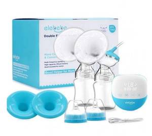 lot 16039 image: ELEBEBE DOUBLE ELECTRIC BREAST PUMP