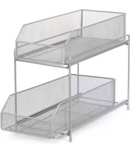 lot 16154 image: NEX 2 Tier Sliding Basket Organizer SKU D007