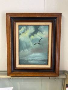lot 5636 image: georgia 1981 bird painting