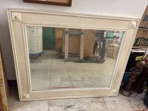 lot 5651 image: 35x43 white mirror