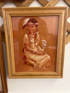 lot 5661 image: Indian girl picture