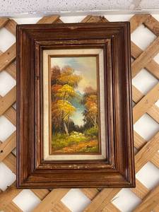 lot 5664 image: vintage original painting