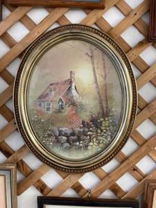 lot 5666 image: oval cottage picture