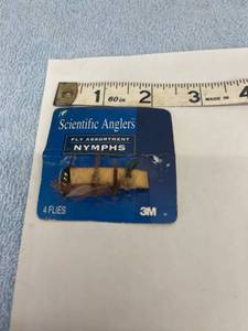 lot 4175 image: scientific anglers nymphs