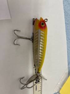 lot 4190 image: Heddon darting zebra
