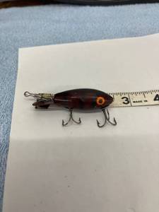 lot 4209 image: vintage luxon wood lure