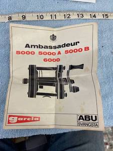 lot 4232 image: Garcia ambassadorial instructions