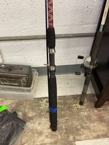 lot 4242 image: custom made Ed Moyer 9 foot rod