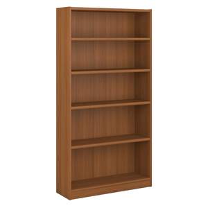 lot 58248 image: Bush Furniture Universal 5 Shelf Bookcase, Royal Oak