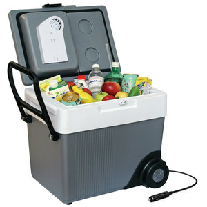 lot 58298 image: Koolatron Kargo Wheeler W65 Thermoelectric Iceless 12V Cooler Warmer  (33qt)
