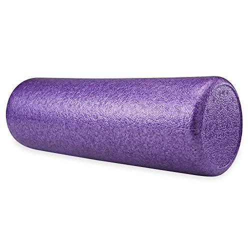 lot 10482 image: Gaiam Essentials High-Density Foam Roller 18� Purple