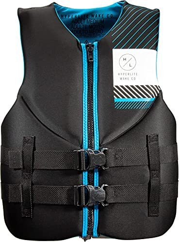 lot 44340 image: Hyperlite Indy CGA Wakeboard Vest Mens Size Large BlackBlue