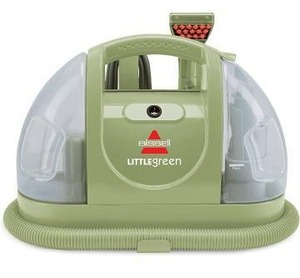 lot 25470 image: BISSELL Little Green Multi-Purpose Portable Carpet and Upholstery Cleaner, 1400B