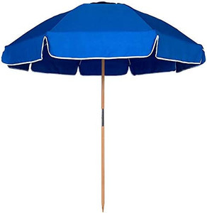 lot 45347 image: ROWHY 8.5FT Beach Umbrella with Cup Holder and Sand Bags Portable Outdoor Heavy Duty Sunshade Umbrella with Sand Anchor & Tilt System, Wind Resistant for Sand, Beach,Patio,Yard, ROYAL BLUE